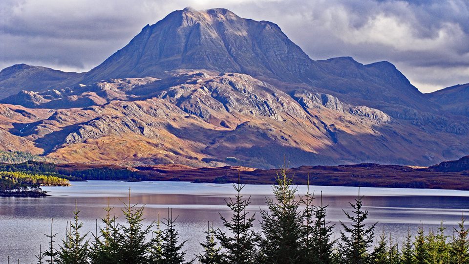Slioch and Loch Maree in the NW Highlands of Scotland