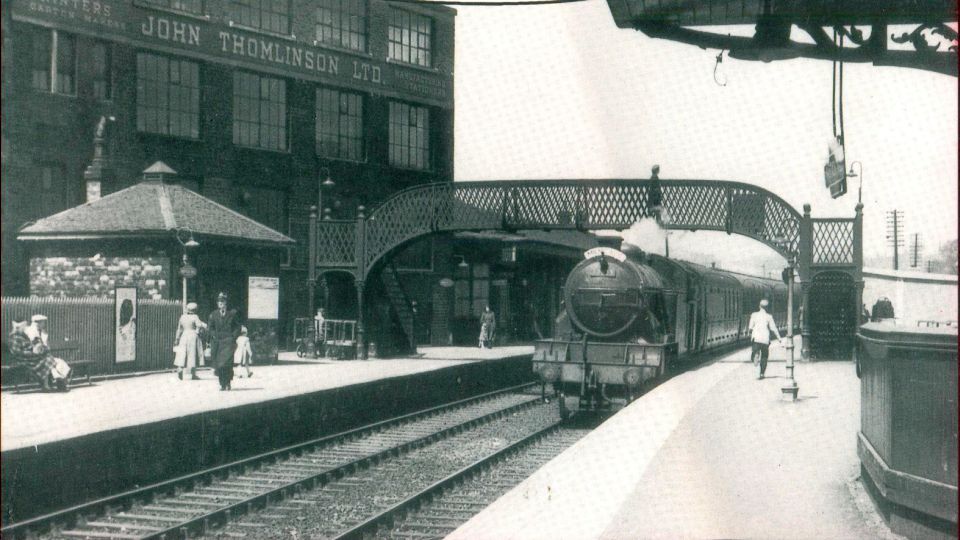 Partick railway station as it was