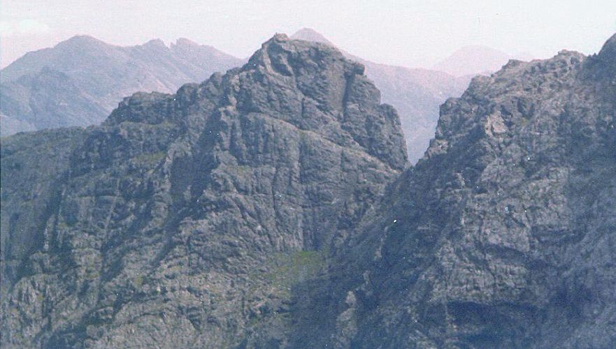 Skye Ridge - Collie's Ledge on Sgurr Mhic Choinnich