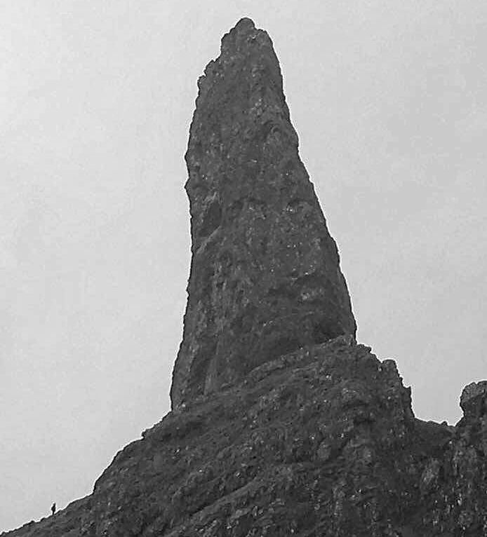 Old Man of Storr on the Trotternish Ridge on the Isle of Skye