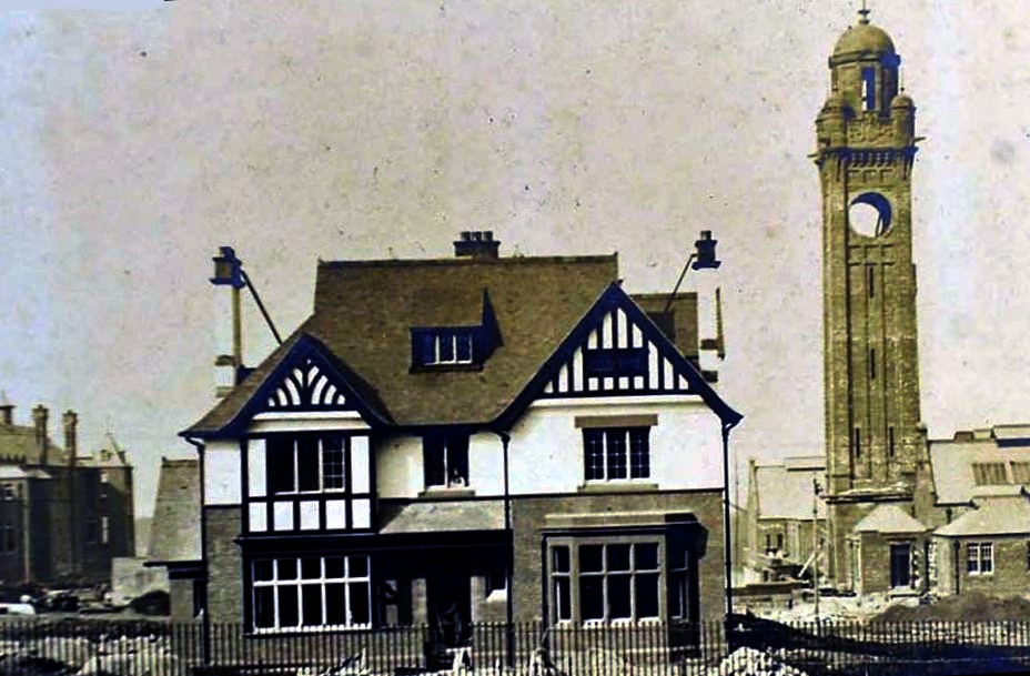The Old Medical Refectory Building and Clock Tower of Stobhill Hospital