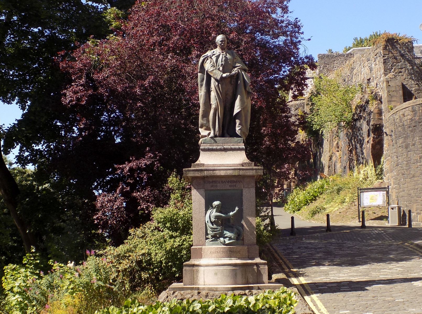 Campbell Bannerman Statue in Stirling