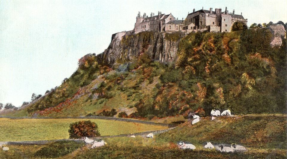 Stirling Castle - old postcard