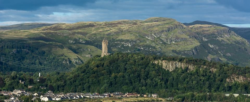 Wallace Monument and Dumyat in the Ochil Hills