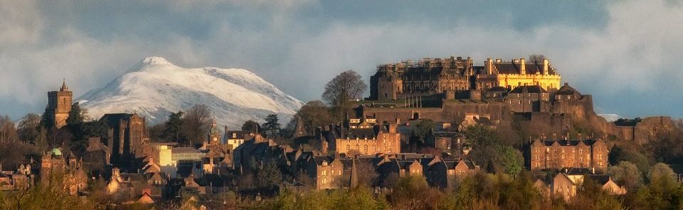 Ben Ledi beyond Stirling Castle