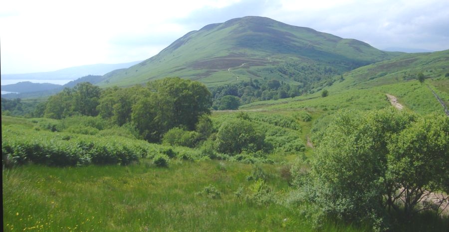 Approach to Conic Hill