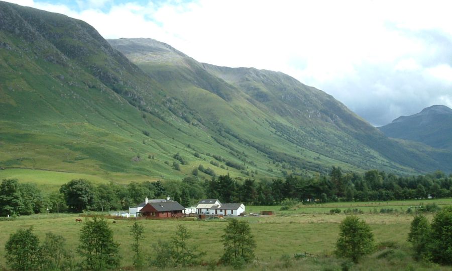 The West Highland Way - Glen Nevis
