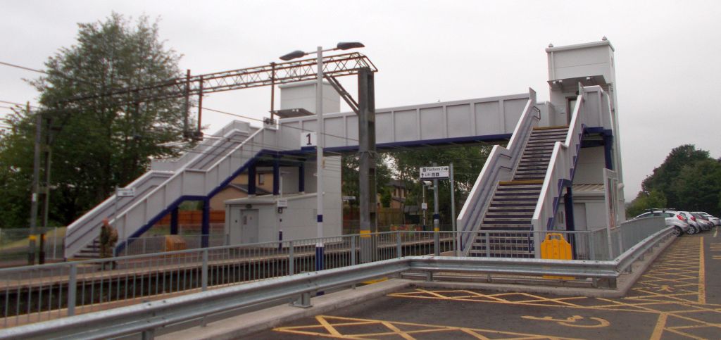 New Railway Station bridge in Westerton
