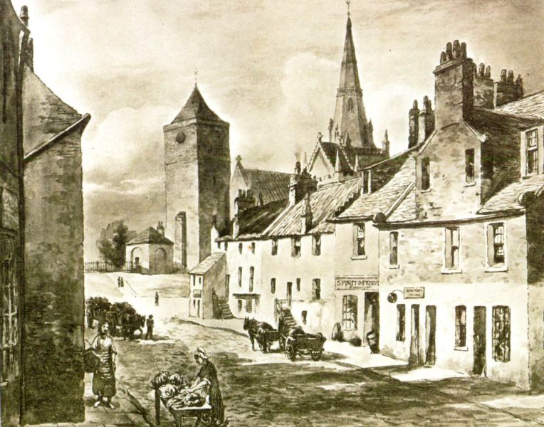 Castle Street in 1800s