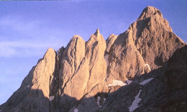 Pico de los Cabrones in the Picos de Europa in Northern Spain