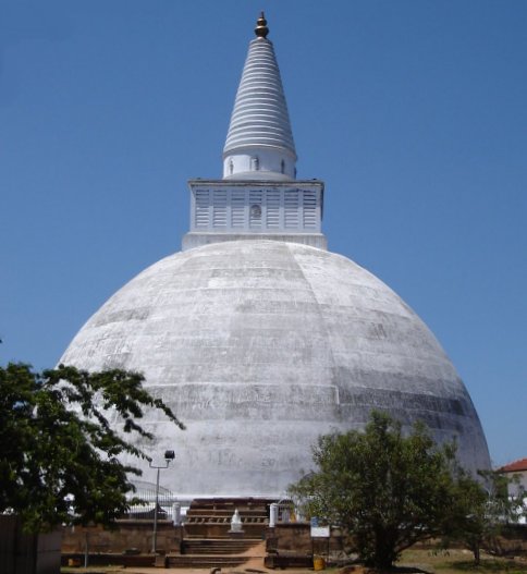Mirisavatiya Dagoba in Anuradhapura