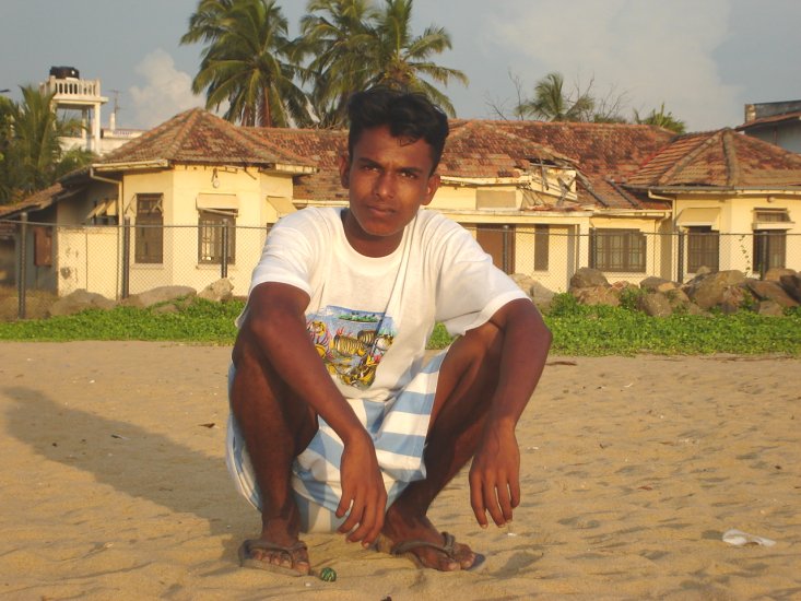 Beach Boy at Negombo