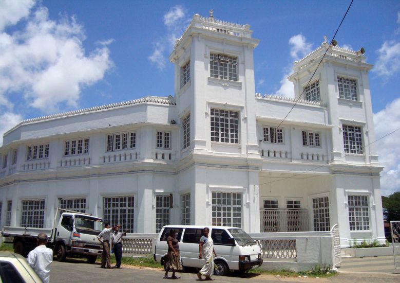 Mosque in Matara on the South Coast of Sri Lanka