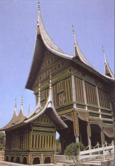 Menangkabau-style Museum Building in Padang