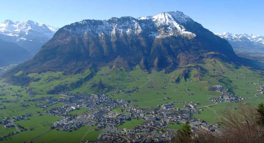 Stanserhorn in the Swiss Alps near Lucerne in central Switzerland