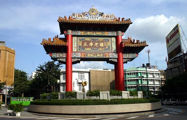 Ornamental Arch in Chinatown