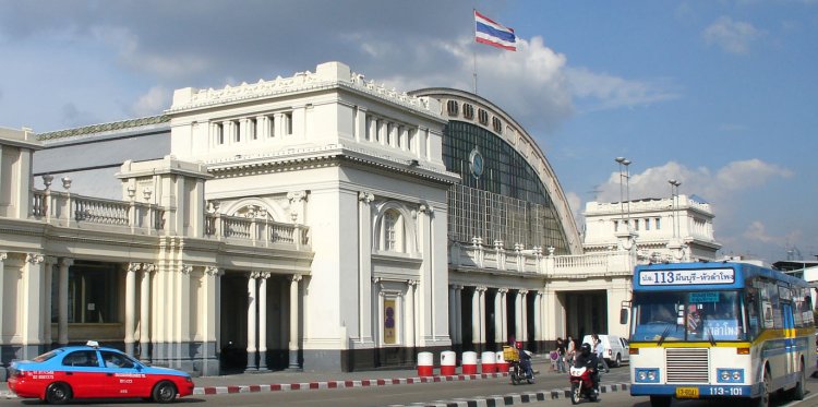 Hua Lamphong, railway station, in Bangkok