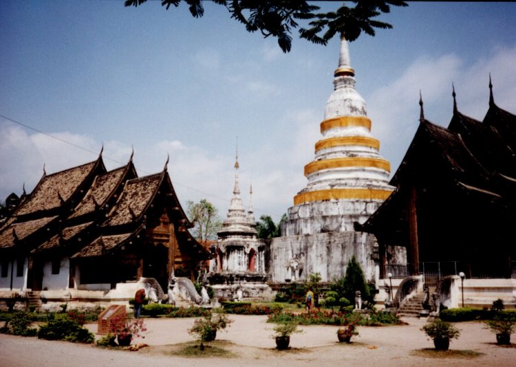 Wat Phra Singh Woramahaviharn in Chiang Mai in Northern Thailand