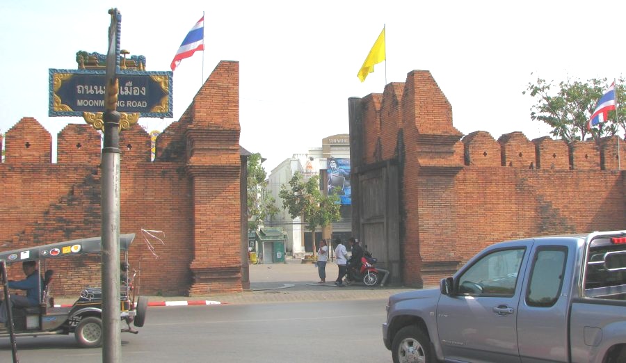 Thae Phae Gate in Chiang Mai City Wall