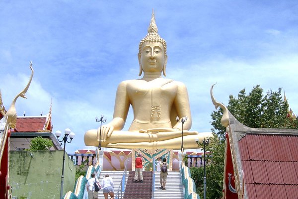 Buddha Statue on Koh Samui in Southern Thailand