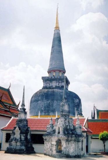 Chedi Phra Baromathat at Wat Mathathat at Nakhon si Thammarat