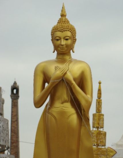 Buddha Statue in Nakhon Phanom in NE Thailand