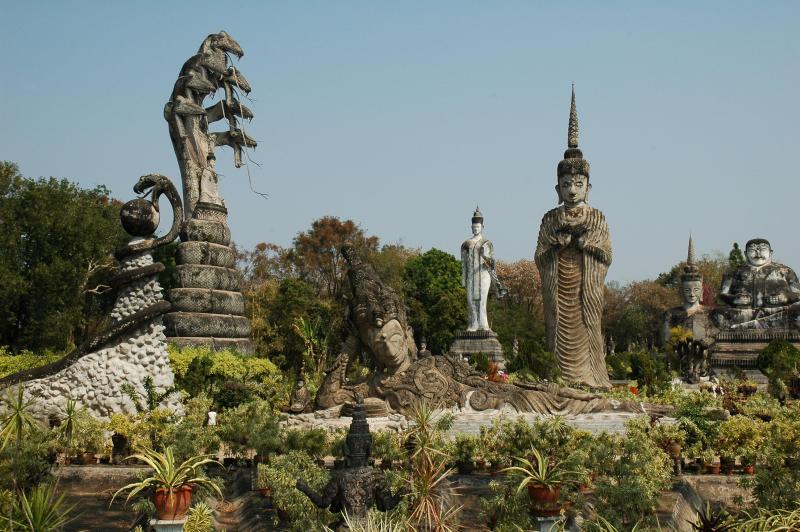 Sala Kaew Ku ( Statue Park ) in Nong Khai in Issan in Northern Thailand