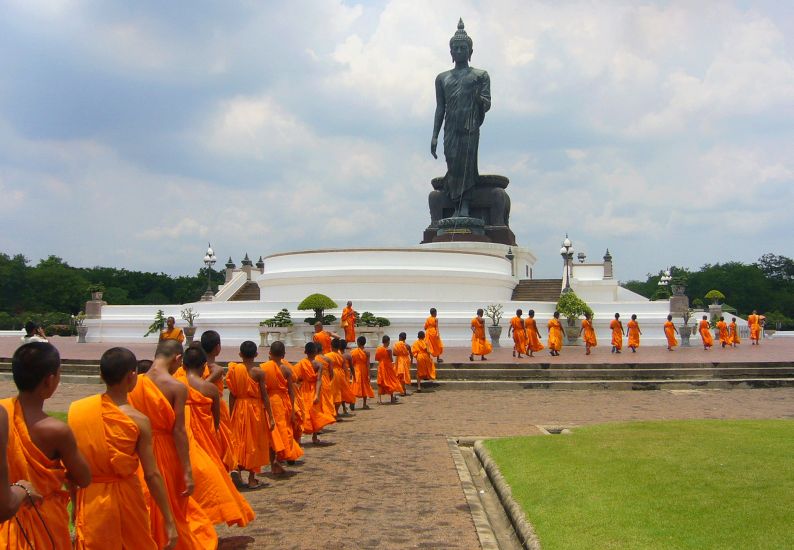 Buddha Statue at Phutthamonthon in Nakhon Pathom