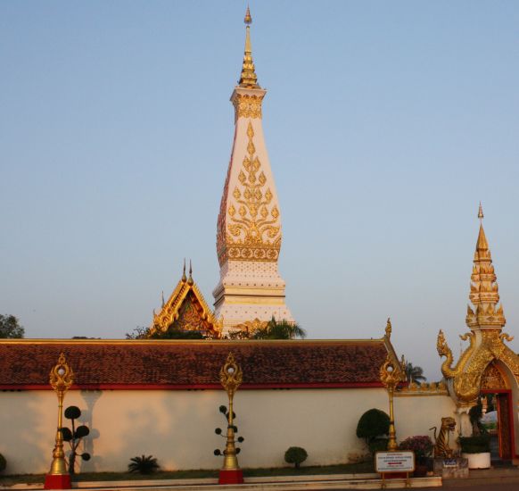 Temple at Tat Phanom in NE Thailand