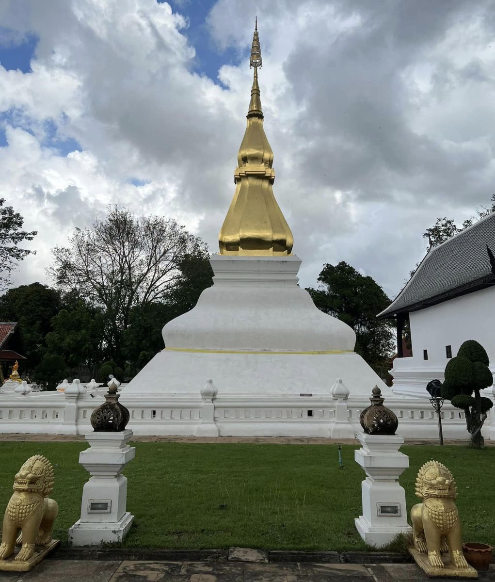 Phrathat Kham Kaen Located in Wat Chetiyaphum in Khon Kaen in Northern Thailand