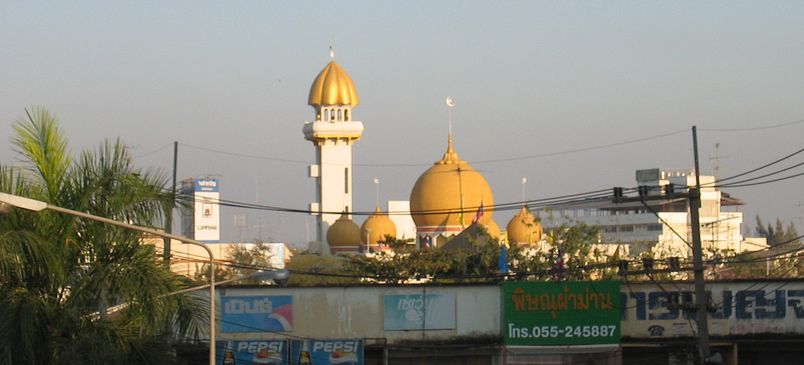 Mosque in Phitsanulok in Northern Thailand