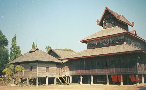 Burmese style Temple at Phrae