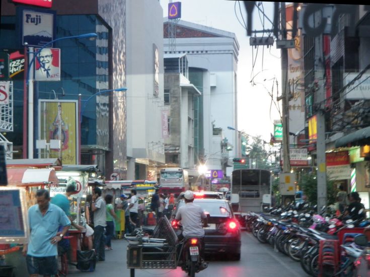 City Centre of Hat Yai in Southern Thailand