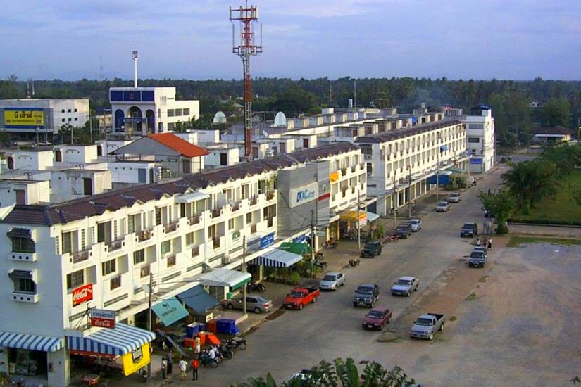 Buildings in Pattani City Centre