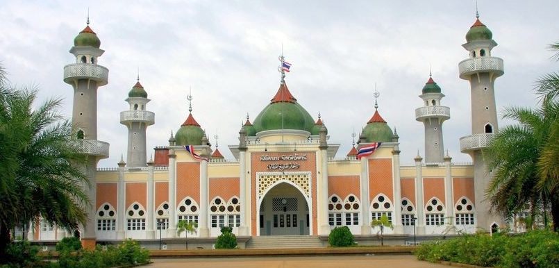 Mosque in Pattani in Southern Thailand