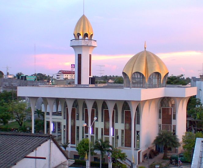 Mosque in Satun in Southern Thailand