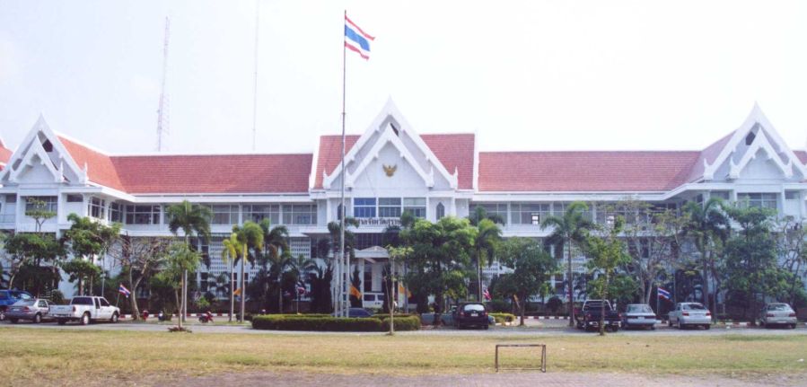 City Hall at Surat Thani in Southern Thailand