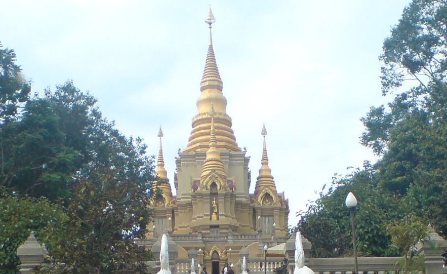Wat at Betong near Yala in Southern Thailand