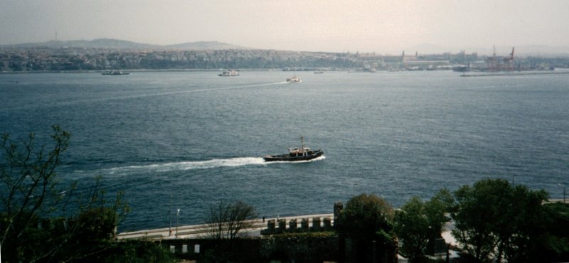 Bosphorus from Istanbul