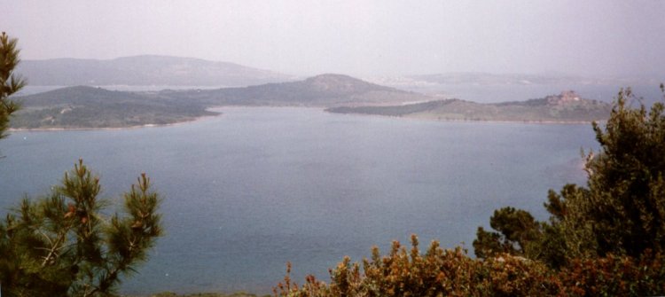 Aegean Sea Coastline of Turkey