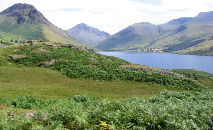 Wast Water in The Lake District of NW England