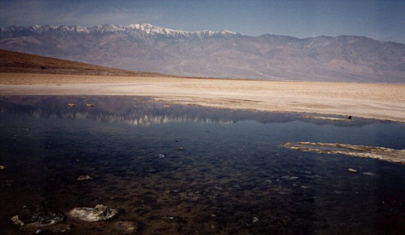 Telescope Peak from Badwater in Death Valley