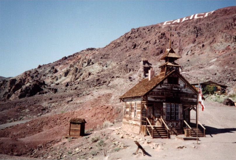 The School House in Calico Ghost Town