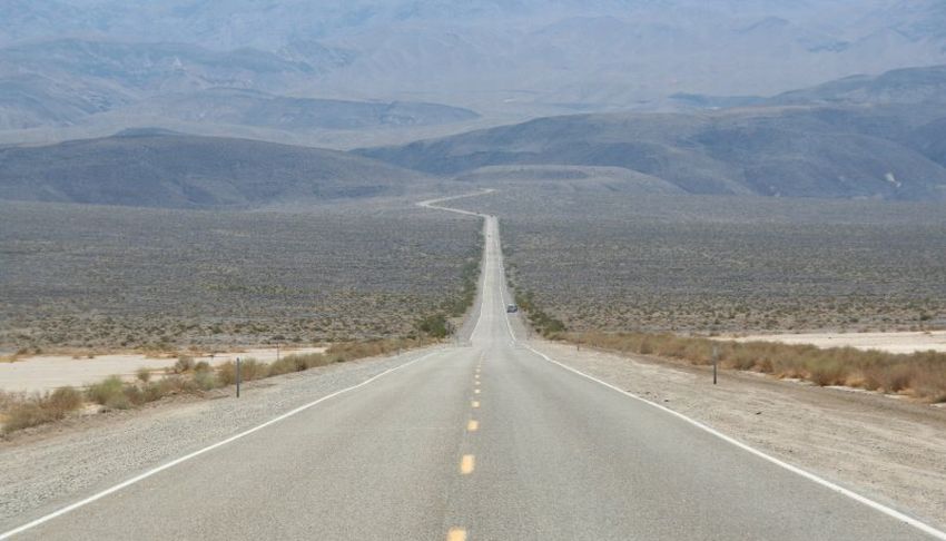 Road to Death Valley National Park