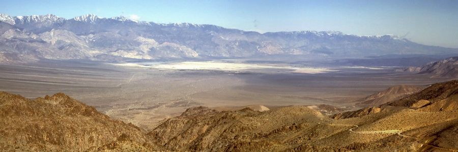 Telescope Peak above Death Valley