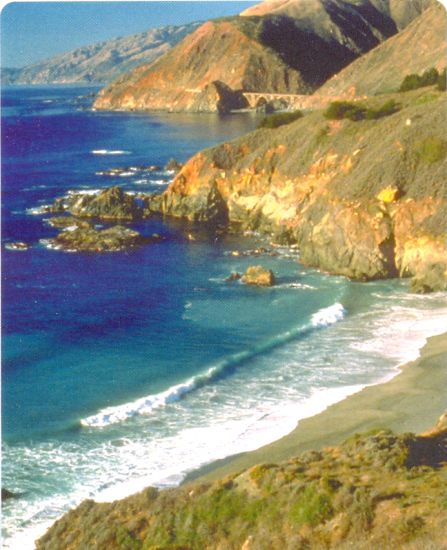 Big Sur on the Pacific Coast of California