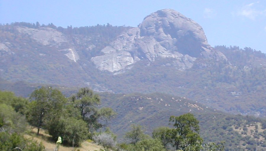 Moro Rock in Sequoia National Park