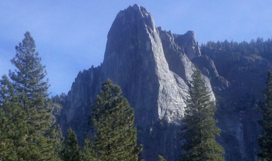 Sentinel Rock in Yosemite Valley