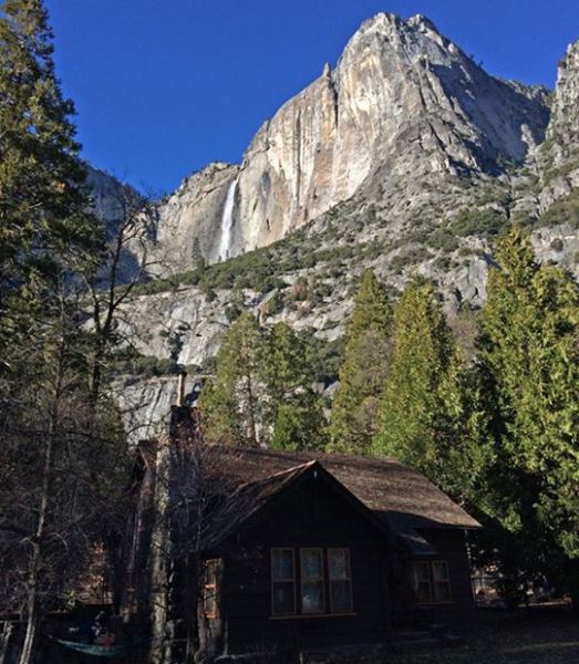 Cabin in Yosemite Valley