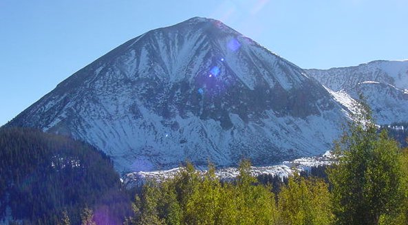 Mount Peale from NE